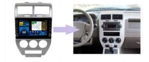 RADIO NAWIGACJA GPS JEEP COMPASS 2006-2010 ANDROID 2/32 GB