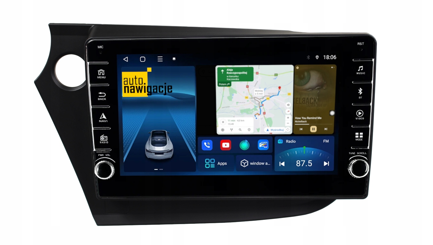 RADIO NAWIGACJA GPS HONDA INSIGHT 2009-2014 ANDROID 2/64 GB