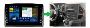 RADIO NAWIGACJA GPS MERCEDES BENZ VITO 2014-2018 ANDROID 2/32 GB