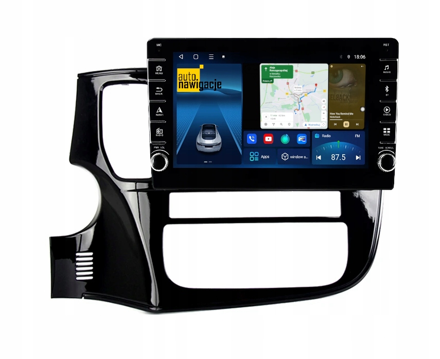 RADIO NAWIGACJA GPS MITSUBISHI OUTLANDER III 2012+ ANDROID CARPLAY 2/32 GB