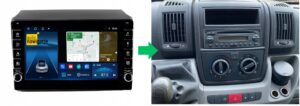 RADIO NAWIGACJA GPS PEUGEOT BOXER 2011+ ANDROID 2/64 GB