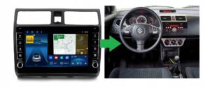 RADIO NAWIGACJA GPS SUZUKI SWIFT 2004-2010 ANDROID 2/32 GB