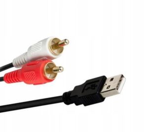 ADAPTER DO RADIA NISSAN USB + RCA + AUX KABEL 8-STYKOWY UNIWERSALNY PORT
