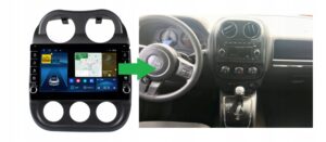 RADIO NAWIGACJA GPS JEEP COMPASS 2008-2015 ANDROID 2/32 GB