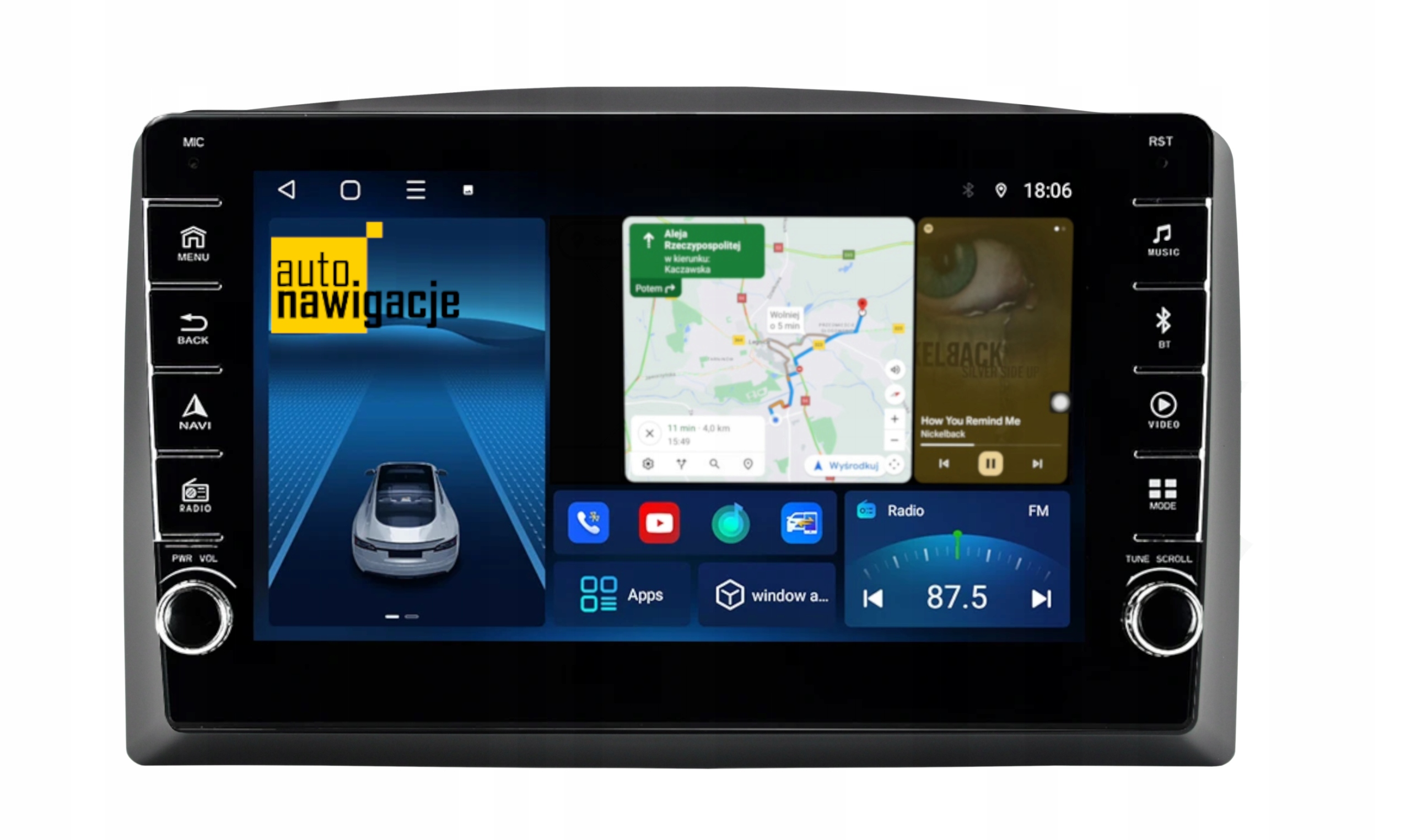RADIO NAWIGACJA GPS MERCEDES BENZ VITO 2014-2018 ANDROID 4/64 GB