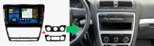 RADIO NAWIGACJA GPS SKODA OCTAVIA II ANDROID 8/128 GB