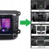 RADIO NAWIGACJA GPS VOLKSWAGEN CADDY 2005-2015 2GB 64GB ANDROID