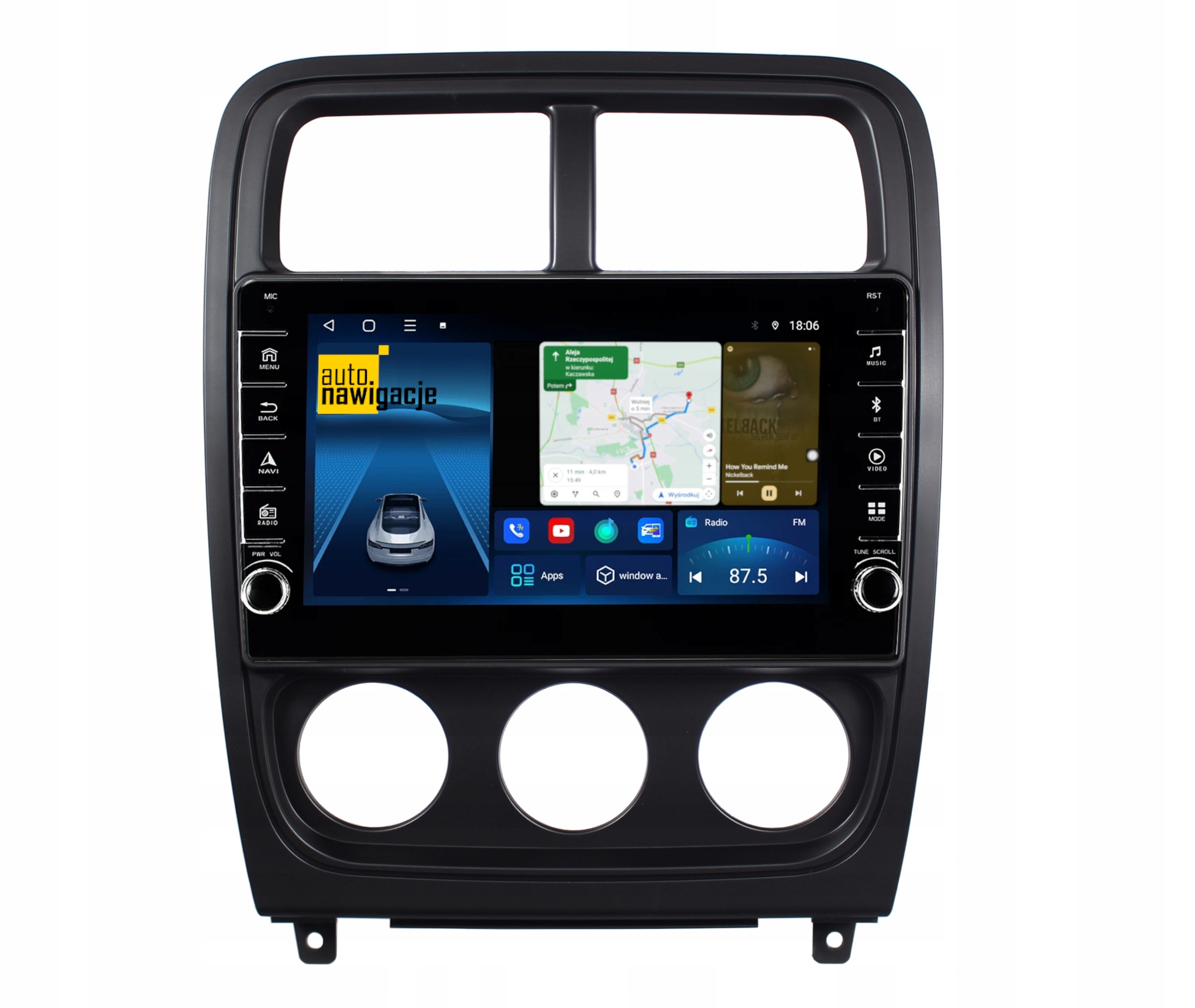RADIO NAWIGACJA GPS DODGE CALIBER 2010-2012 ANDROID 4/64 GB 3 RADIO NAWIGACJA GPS DODGE CALIBER 2010-2012 ANDROID 4/64 GB