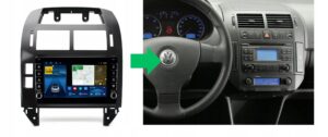 RADIO NAWIGACJA GPS VOLKSWAGEN POLO IV 2001-2009 ANDROID 2/32 GB