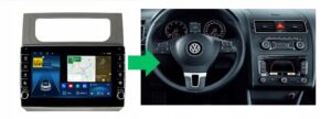 RADIO NAWIGACJA GPS VOLKSWAGEN TOURAN 2011-2015 ANDROID 8/128 GB