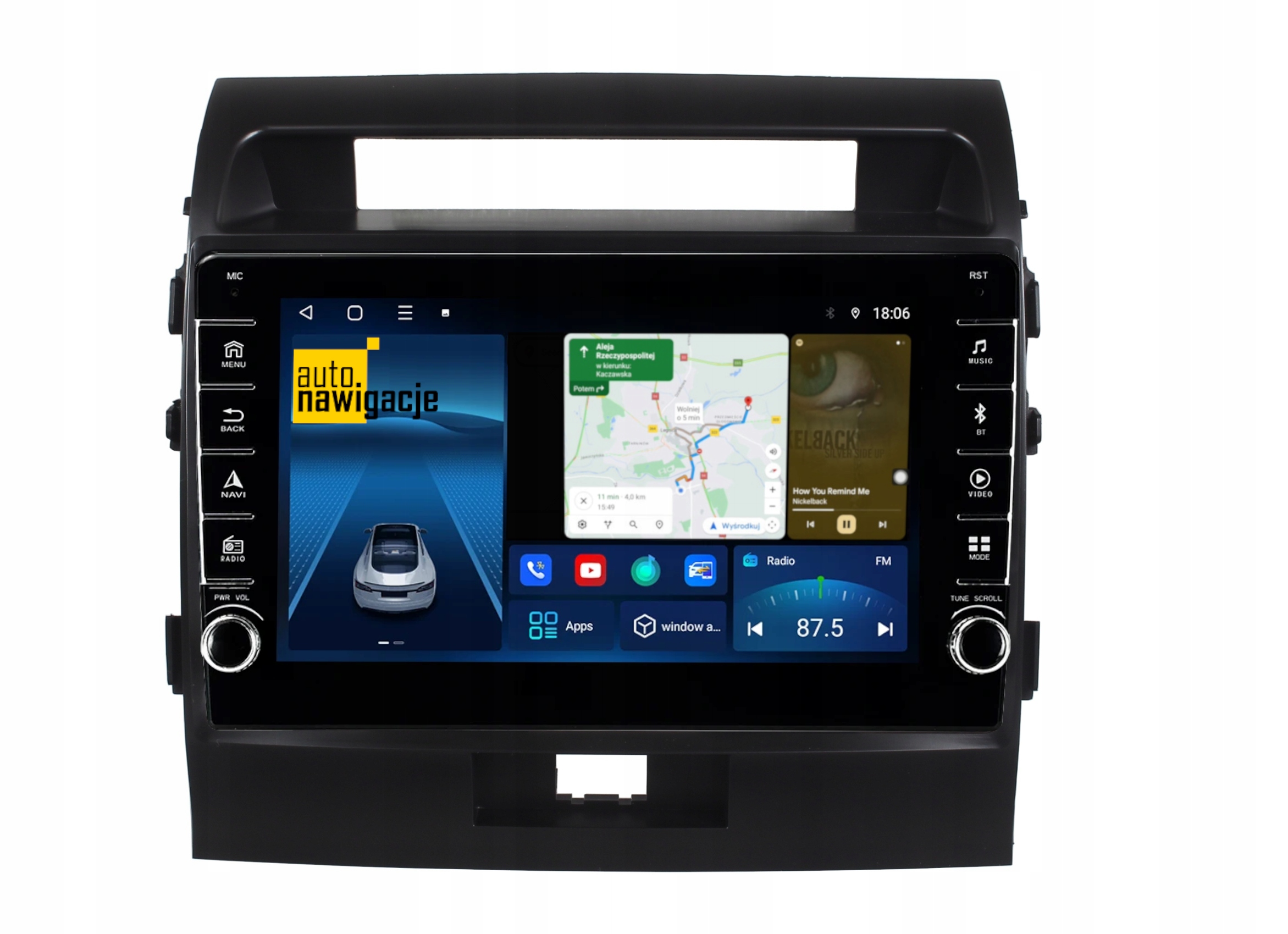 RADIO NAWIGACJA GPS TOYOTA LAND CRUISER 200 2007-2014 ANDROID 4/64 GB 3 RADIO NAWIGACJA GPS TOYOTA LAND CRUISER 200 2007-2014 ANDROID 4/64 GB