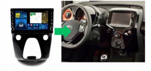 RADIO NAWIGACJA GPS PEUGEOT 108 2014-2021 ANDROID CARPLAY 4/64 GB
