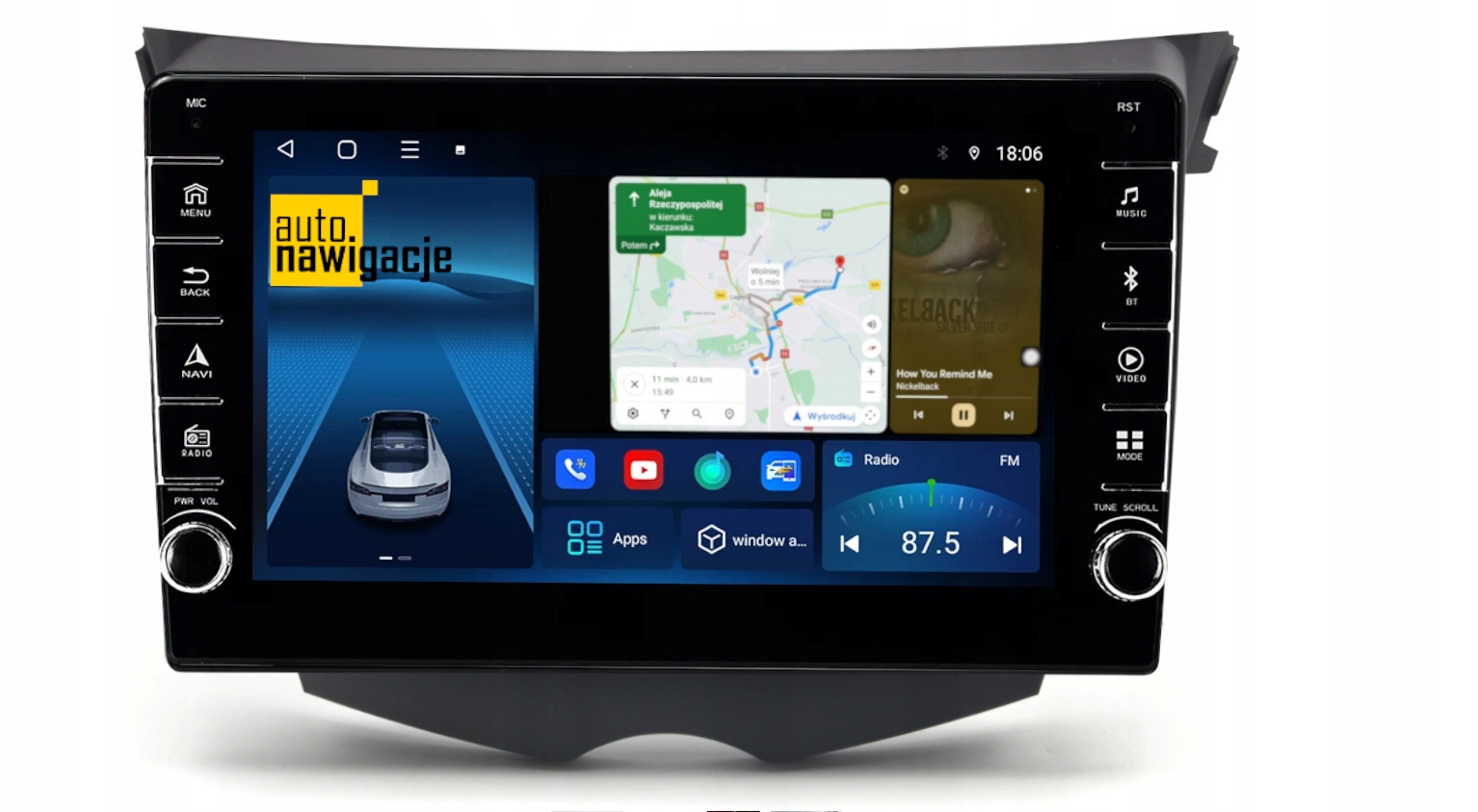 RADIO NAWIGACJA GPS HYUNDAI VELOSTER 2011-2017 ANDROID 4/64 GB 3 RADIO NAWIGACJA GPS HYUNDAI VELOSTER 2011-2017 ANDROID 4/64 GB