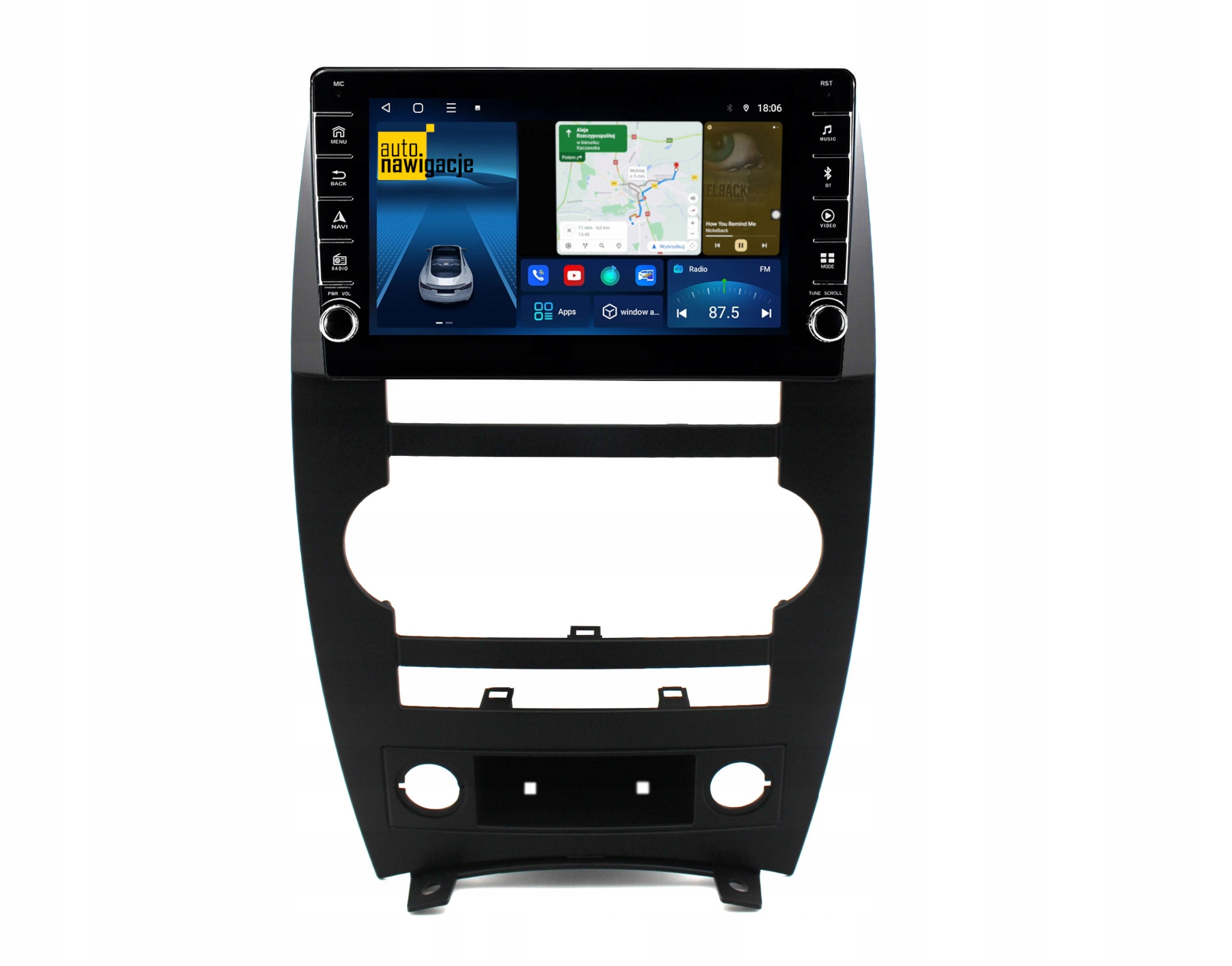 RADIO NAWIGACJA GPS JEEP GRAND CHEROKEE 2005-2010 ANDROID 4/64 GB