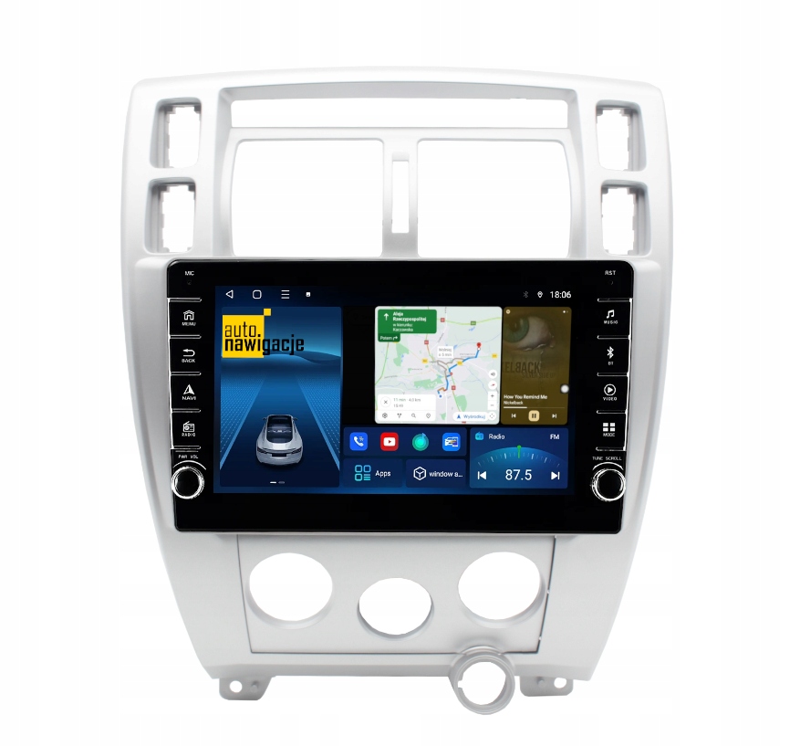 RADIO NAWIGACJA GPS HYUNDAI TUCSON I 2004-2009 ANDROID 4/64 GB
