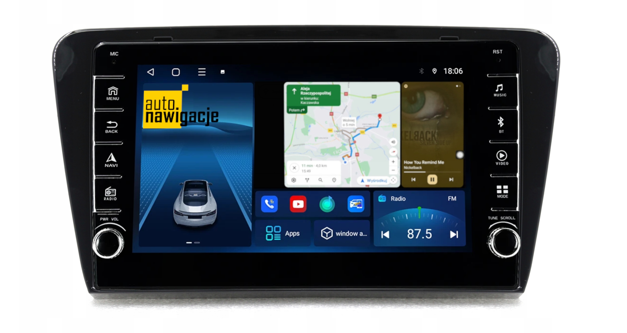 RADIO NAWIGACJA GPS SKODA OCTAVIA 3 III 2013+ ANDROID 4/64 GB 3 RADIO NAWIGACJA GPS SKODA OCTAVIA 3 III 2013+ ANDROID 4/64 GB