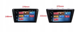RADIO NAWIGACJA GPS SKODA RAPID 2012-2017 ANDROID 2/32 GB