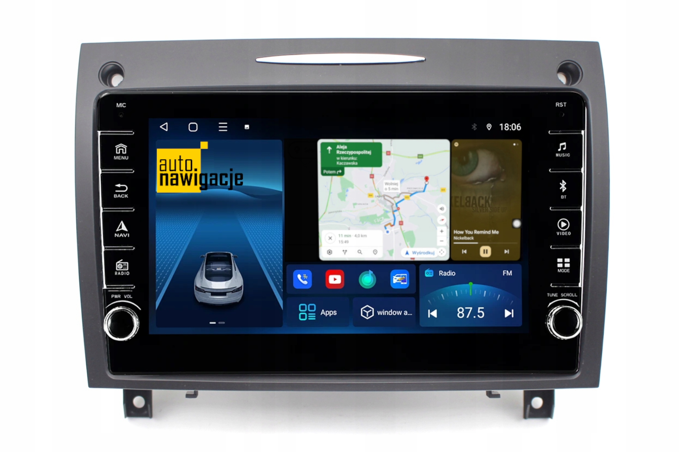 RADIO NAWIGACJA GPS MERCEDES BENZ SLK R171 2004-2011 ANDROID 4/64 GB 3 RADIO NAWIGACJA GPS MERCEDES BENZ SLK R171 2004-2011 ANDROID 4/64 GB