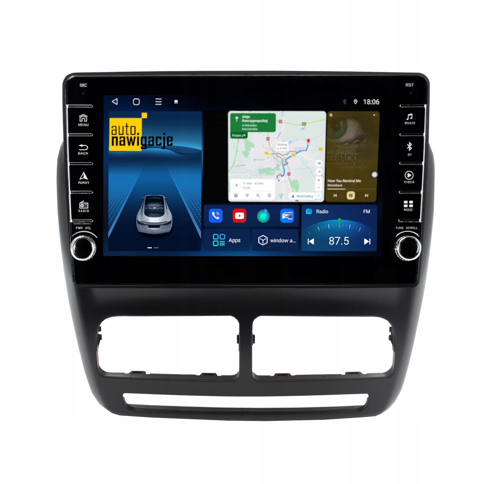 RADIO NAWIGACJA GPS OPEL COMBO D 2011-2018 ANDROID 4/64 GB
