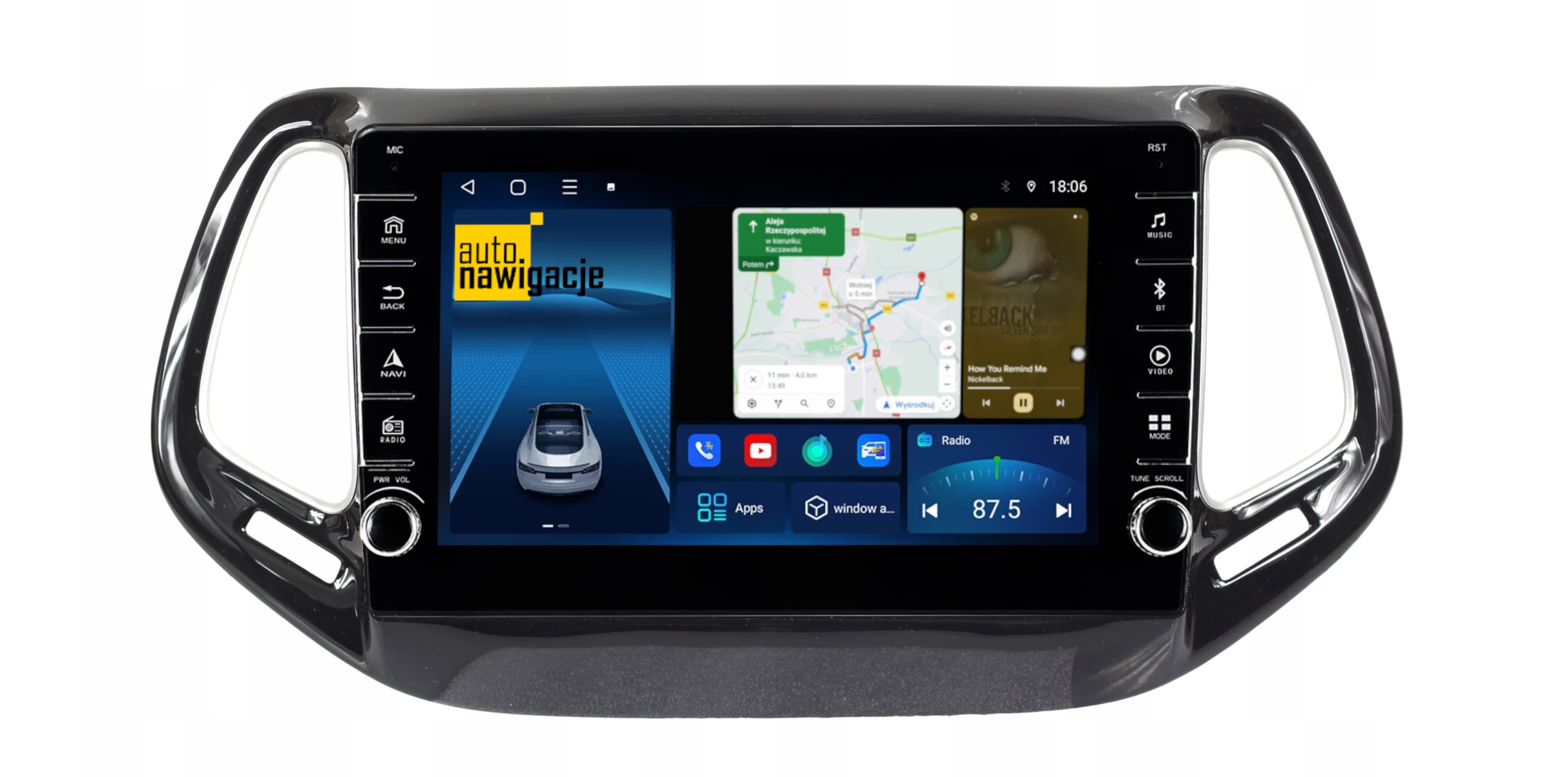 RADIO NAWIGACJA GPS JEEP COMPASS 2016+ ANDROID 4/64 GB 3 RADIO NAWIGACJA GPS JEEP COMPASS 2016+ ANDROID 4/64 GB