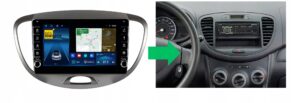RADIO NAWIGACJA GPS HYUNDAI I10 I 2007-2013 ANDROID 8/128 GB