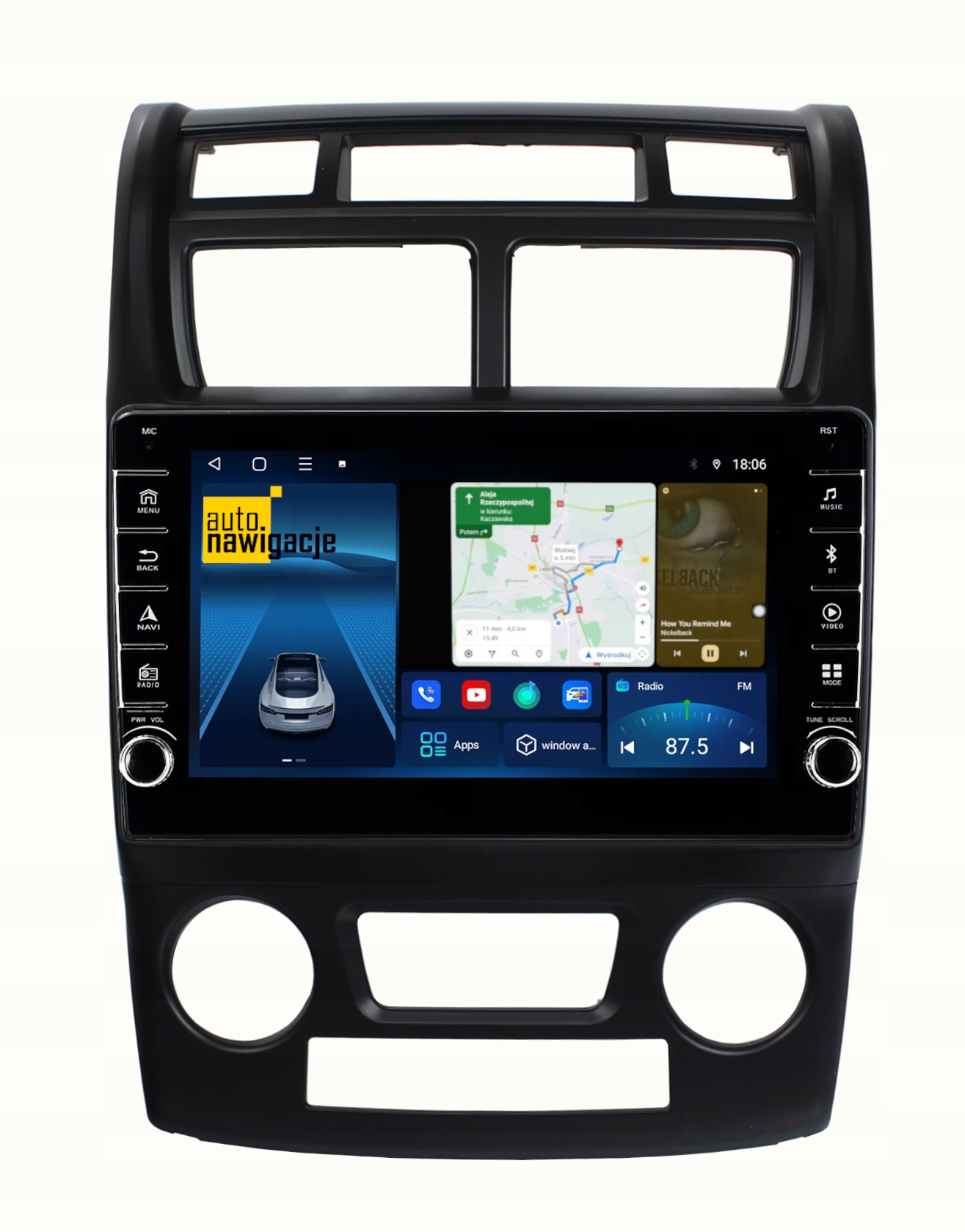RADIO NAWIGACJA GPS KIA SPORTAGE II 2008-2010 ANDROID 4/64 GB 3 RADIO NAWIGACJA GPS KIA SPORTAGE II 2008-2010 ANDROID 4/64 GB