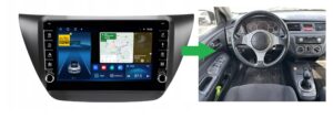 RADIO NAWIGACJA GPS MITSUBISHI LANCER VII 2003-2008 ANDROID 4/64 GB