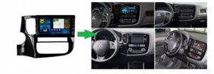 RADIO NAWIGACJA GPS MITSUBISHI OUTLANDER III 2012+ ANDROID 4/64 GB