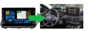 RADIO NAWIGACJA GPS DACIA SANDERO III 2020-2024 ANDROID 4/64 GB