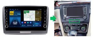 RADIO NAWIGACJA GPS SKODA SUPERB 2008-2015 ANDROID 4/64 GB