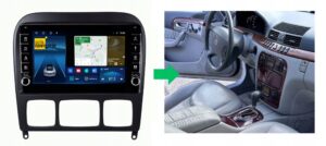 RADIO NAWIGACJA GPS MERCEDES W220 S KLASA 1998-2005 ANDROID 4/64 GB