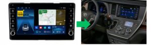 RADIO NAWIGACJA GPS TOYOTA SIENNA 2015+ ANDROID 4/64 GB