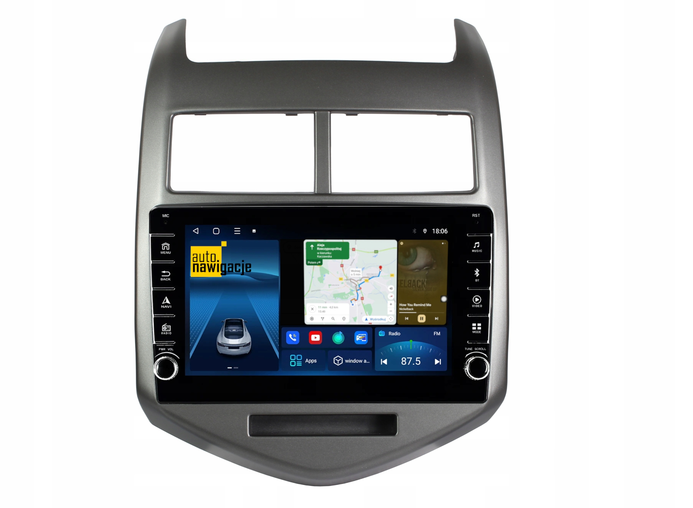 RADIO NAWIGACJA GPS CHEVROLET AVEO 2012+ ANDROID 4/64 GB
