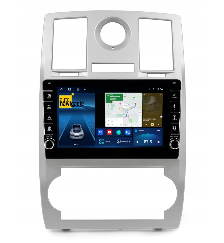 RADIO NAWIGACJA GPS CHRYSLER 300C 2004-2010 ANDROID 8/128 GB