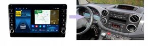 RADIO NAWIGACJA GPS PEUGEOT PARTNER II 2008-2018 ANDROID 4/64 GB