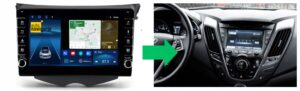 RADIO NAWIGACJA GPS HYUNDAI VELOSTER 2011-2017 ANDROID 4/64 GB