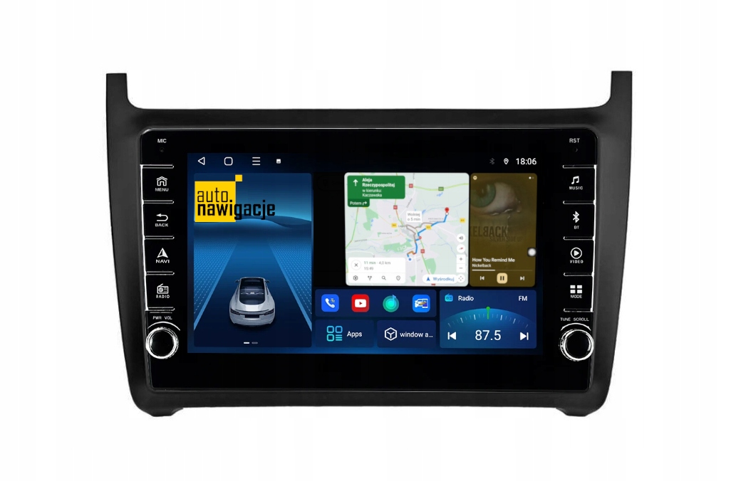 RADIO NAWIGACJA VOLKSWAGEN POLO V 2009-2017 ANDROID 8/128 GB 3 RADIO NAWIGACJA VOLKSWAGEN POLO V 2009-2017 ANDROID 8/128 GB