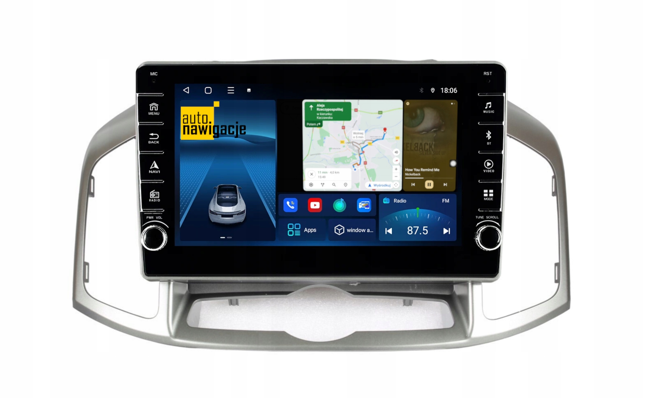 RADIO NAWIGACJA GPS CHEVROLET CAPTIVA II 2012-2015 ANDROID 4/64 GB