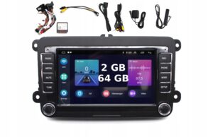 RADIO NAWIGACJA GPS VOLKSWAGEN TIGUAN 2007-2014 2GB 64GB ANDROID