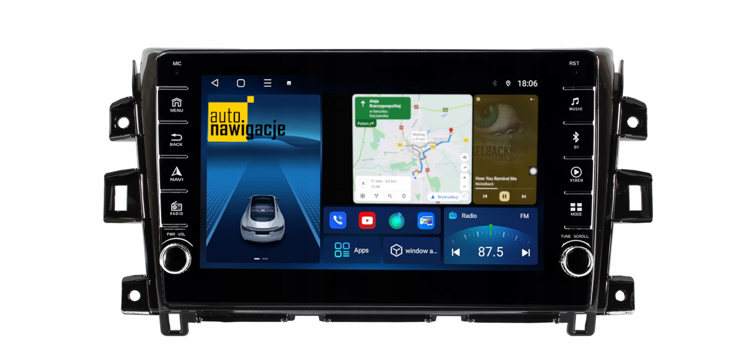 RADIO NAWIGACJA GPS NISSAN NAVARA 2014+ ANDROID 4/64 GB 3 RADIO NAWIGACJA GPS NISSAN NAVARA 2014+ ANDROID 4/64 GB