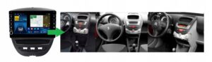 RADIO NAWIGACJA GPS PEUGEOT 107 2005-2014 ANDROID 4/64 GB