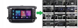 RADIO NAWIGACJA GPS SKODA PRAKTIK 2006-2015 2GB 64GB ANDROID