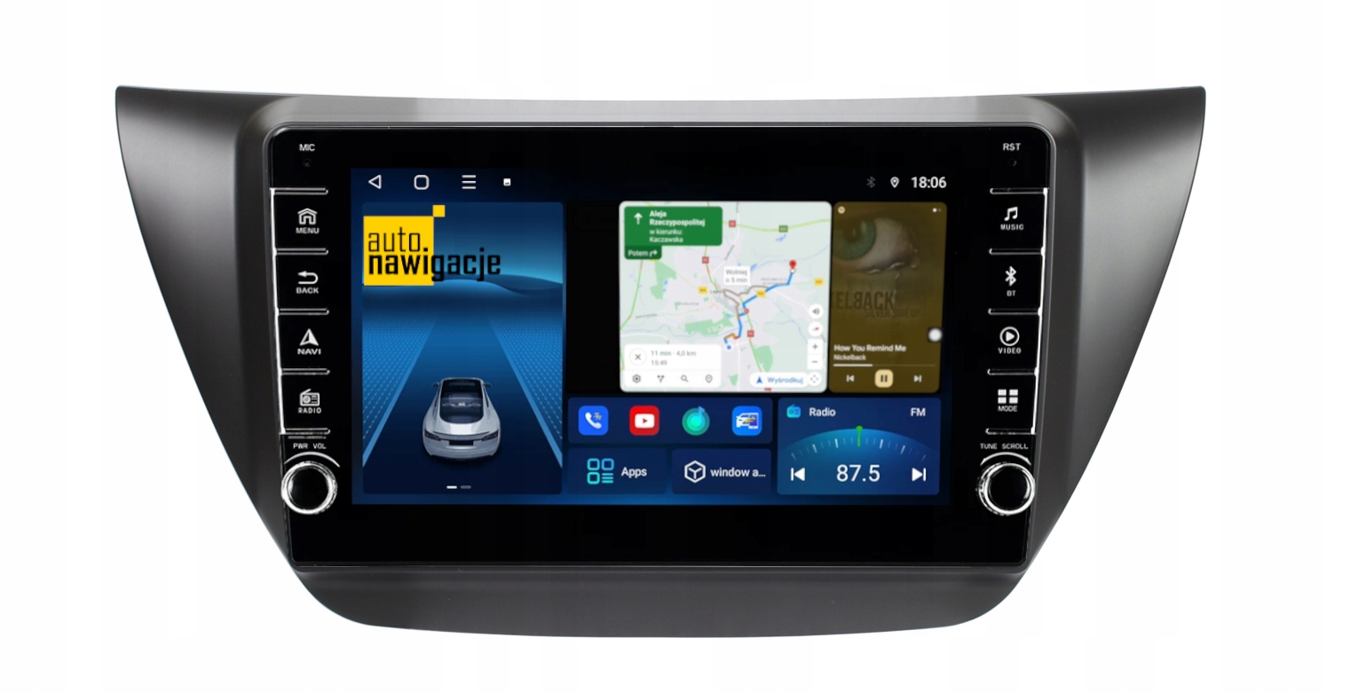 RADIO NAWIGACJA GPS MITSUBISHI LANCER VII 2003-2008 ANDROID 4/64 GB 4 RADIO NAWIGACJA GPS MITSUBISHI LANCER VII 2003-2008 ANDROID 4/64 GB