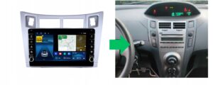 RADIO NAWIGACJA GPS TOYOTA YARIS 2005-2011 ANDROID 4/64 GB