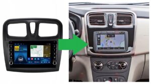 RADIO NAWIGACJA GPS DACIA LOGAN SANDERO II ANDROID 4/64 GB