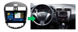 RADIO NAWIGACJA GPS NISSAN TIIDA 2011-2015 ANDROID 4/64 GB