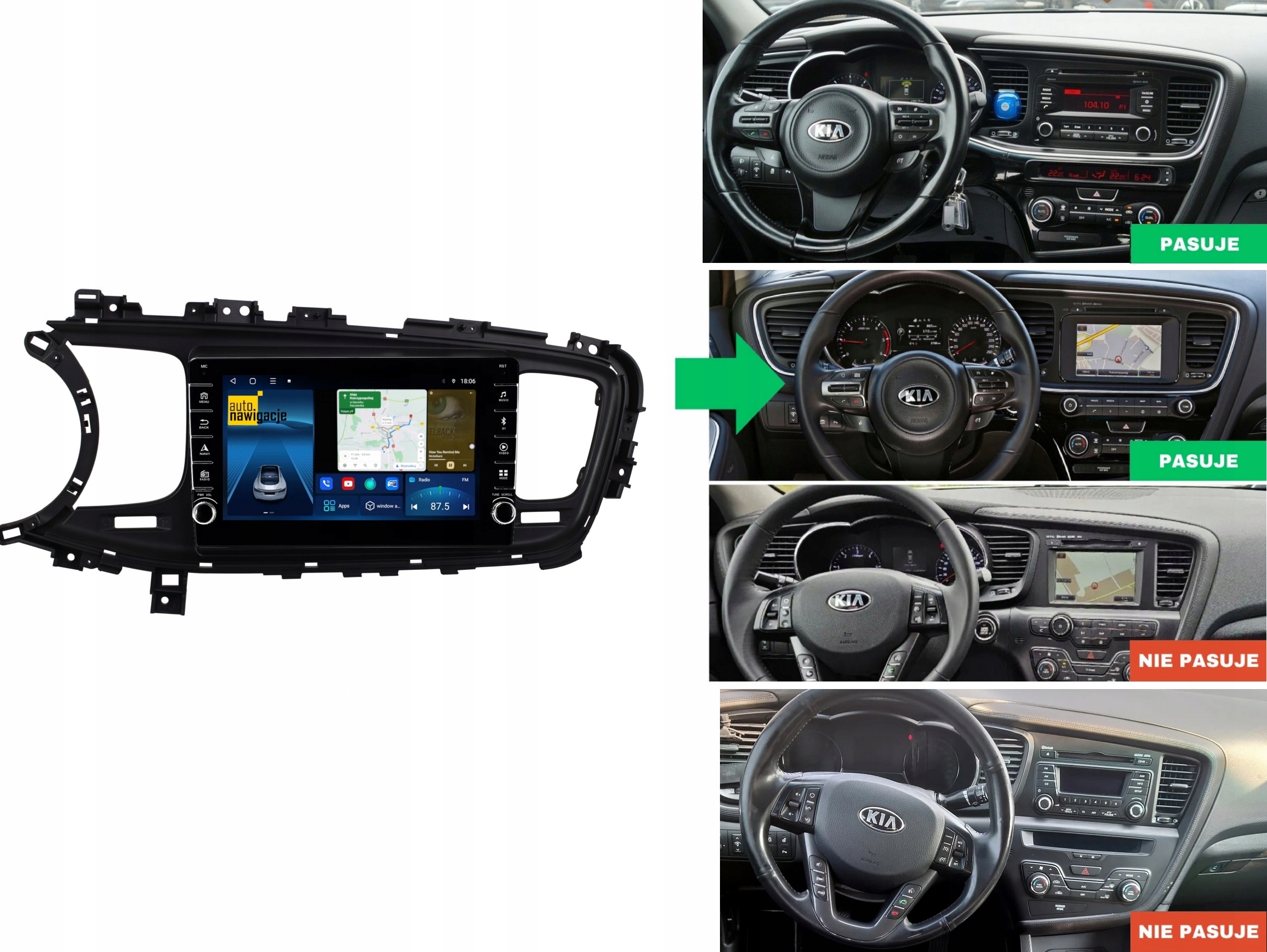 RADIONAWIGACJA GPS KIA OPTIMA III 2013-2015 ANDROID 4/64 GB 2 RADIONAWIGACJA GPS KIA OPTIMA III 2013-2015 ANDROID 4/64 GB