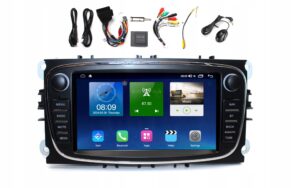 RADIO NAWIGACJA GPS FORD FOCUS 2008-2011 4GB RAM 64 GB ANDROID 13 CARPLAY