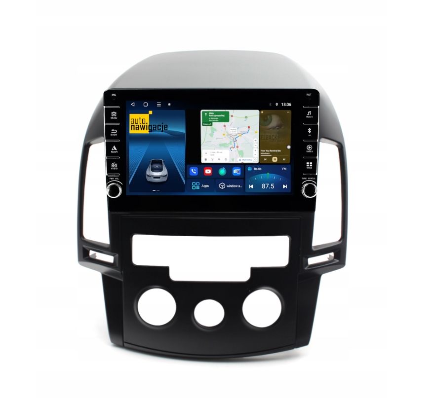 RADIO NAWIGACJA GPS HYUNDAI I30 2007-2012 ANDROID 4/64 GB