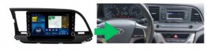 RADIO NAWIGACJA GPS HYUNDAI ELANTRA 2016-2018 ANDROID CARPLAY 4/64 GB